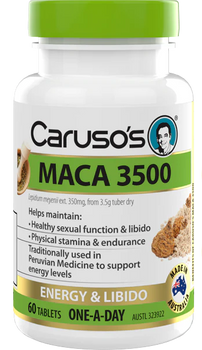 Caruso's Maca 3500 | 60 Tablets