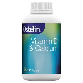 Ostelin Calcium and Vitamin D3 250 Tablets Ostelin SuperPharmacyPlus