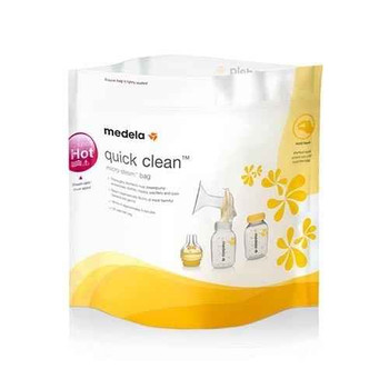 Medela Breastmilk Microwave Bags Quick Clean 5pk Medela SuperPharmacyPlus
