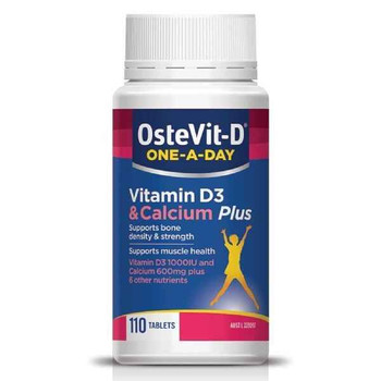 OsteVit-D One-A-Day Vitamin D3 and Calcium Plus 110 Tablets Key Pharmaceuticals SuperPharmacyPlus