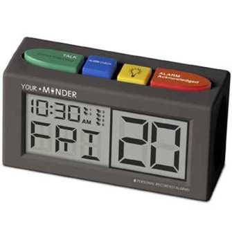 MedCenter Your Minder Personal Recordable Talking Alarm Clock TabTimer SuperPharmacyPlus