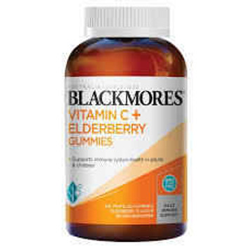Blackmores Vitamin C Elderberry Gummies 120 Pack Blackmores SuperPharmacyPlus
