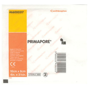 Primapore Adhesive Single Wound Dressing 10cm x 8cm Smith and Nephew SuperPharmacyPlus