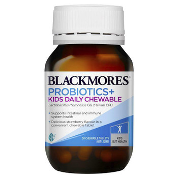 Blackmores Probiotics Kids Daily Chewable 30 Tablets Blackmores SuperPharmacyPlus