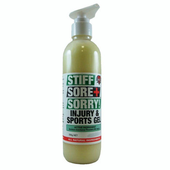 Stiff Sore Sorry Sports and Injury Gel 250ml Love Oil Collection SuperPharmacyPlus