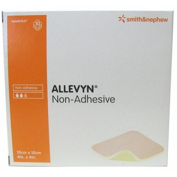 Allevyn Non-Adhesive dressings 10x10cm 10 Pack Smith and Nephew SuperPharmacyPlus