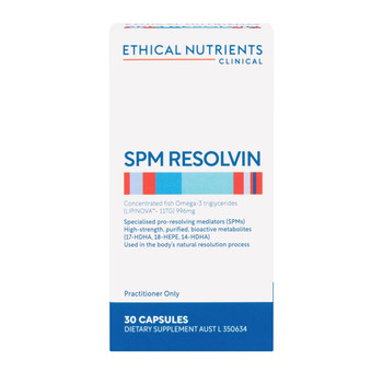 Ethical Nutrients Clinical SPM Resolvin or 30 Capsules SuperPharmacyPlus