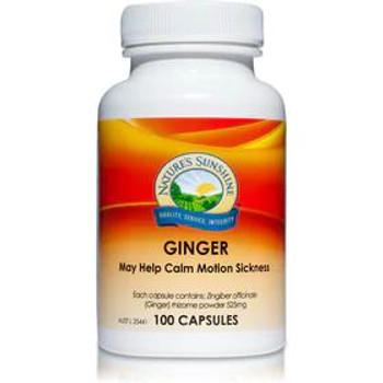 Caruso s Ginger Nausea Relief 100 Tablets