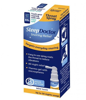 SleepDoctor Throat Spray or 23.5ml SuperPharmacyPlus