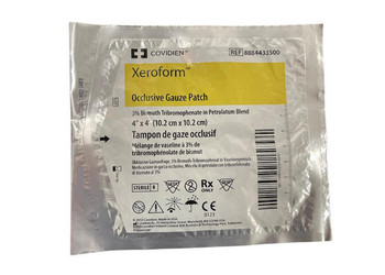 Xeroform Petroleum Gauze 10.2 x 10.2cm Patch SuperPharmacyPlus