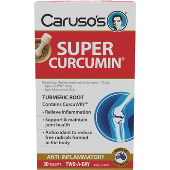 Caruso s Super Curcumin Arthritis Relief 90 Tablets