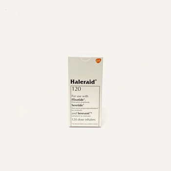 Haleraid 120 Lever-aid for 120-dose inhalers