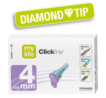 MyLife Clickfine 32G 4mm Pen Needle  by Ypsomed available at SuperPharmacy Plus