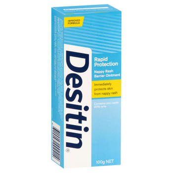 Desitin Rapid Protection Nappy Rash Barrier Ointment 100g  by  available at SuperPharmacy Plus