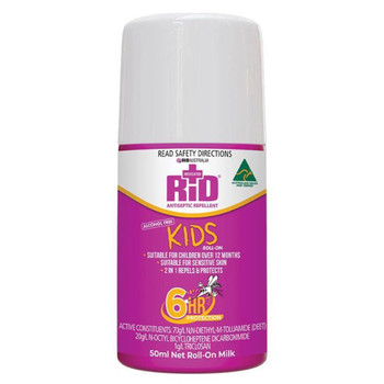 RID Kids Antiseptic Repellent Roll-on 50mL  by rid available at SuperPharmacy Plus