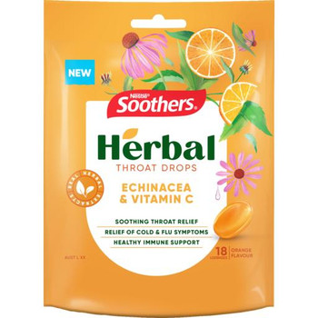 Soothers Herbal Echinacea & Vitamine C  by  available at SuperPharmacy Plus