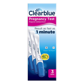 Clearblue Plus Rapid Pregnancy Test 3pk  by  available at SuperPharmacy Plus