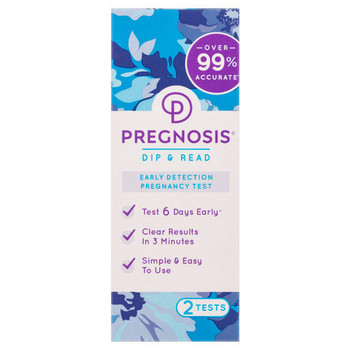 Pregnosis Dip & Read Early Detection Pregnancy Test 2pk  by  available at SuperPharmacy Plus
