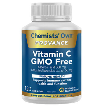 Chemist Own Provance Vitmain C GMO Free | 120 Capsules  by  available at SuperPharmacy Plus