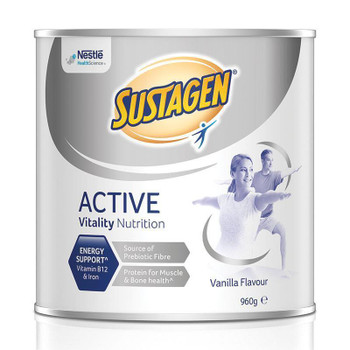 Sustagen Active Vanilla Powder | 960g  by  available at SuperPharmacy Plus