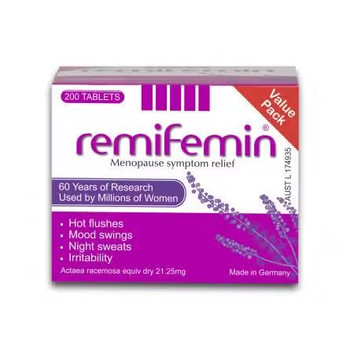 Remifemin Menopause Symptom Relief | 200 Tablets  by  available at SuperPharmacy Plus