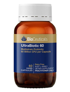 Bioceuticals Ultrabiotic-60 60 Capsules  by  available at SuperPharmacy Plus