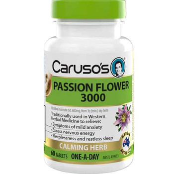 Caruso's Natural Health Passion Flower 3000 | 60 Tablets | Buy for 34.95 | |