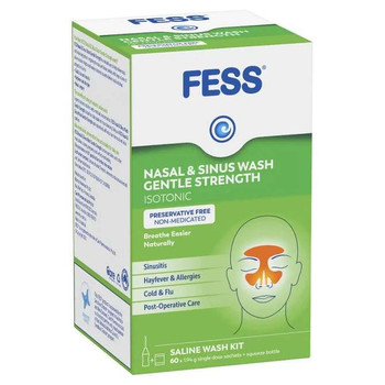 Fess Sinu Cleanse Isotonic Wash Kit 60 | Buy for 13.95 | |