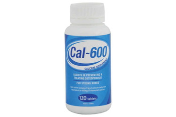 Cal 600 Calcium Supplement | 120 Tablets | Buy for 10.95 | |