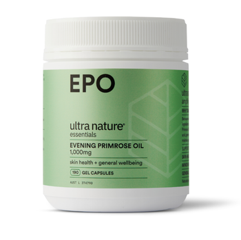 Ultra Nature Essentials Evening Primrose Oil | 190 Capsules