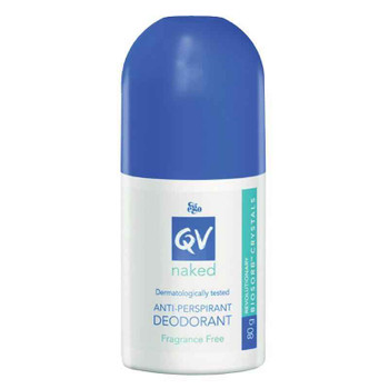 Ego QV Naked Anti-Perspirant Deodorant 80g Roll-On Ego Pharmaceuticals SuperPharmacyPlus