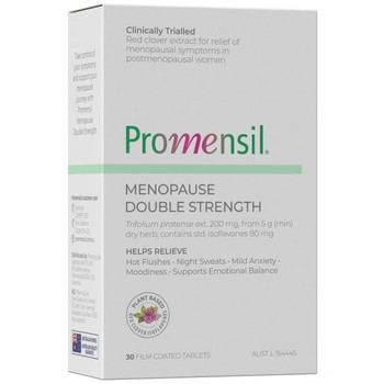 DOUBLE STRENGTH menopause 30 Tablets by Promensil 