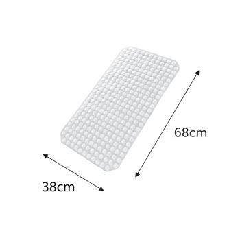 Conni Anti-Slip Shower Mat - Clear