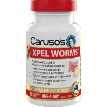 Caruso\'s XPEL Worms | 28 Tablets Available at SuperPharmacyPlus