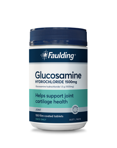 Faulding Remedies Glucosamine HCL 1500mg 100 Tablets Faulding SuperPharmacyPlus