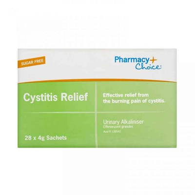 Pharmacy Choice Cystitis Relief 28 x 4g Sachets Pharmacy Choice SuperPharmacyPlus