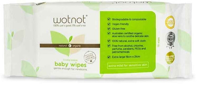 Wotnot Baby Wipes Compostable 70PK wotnot SuperPharmacyPlus