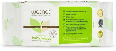 Wotnot Baby Wipes Compostable 70PK wotnot SuperPharmacyPlus