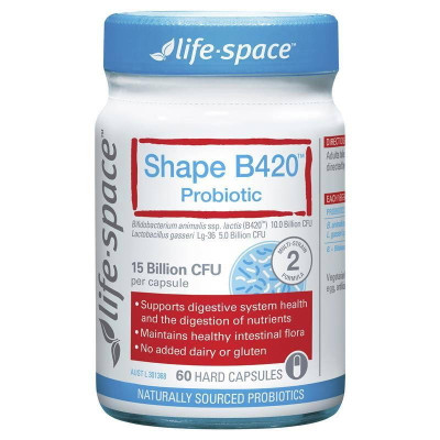 Life Space Shape B420 Probiotic 60 Tablets  Evolution Health Pty Ltd SuperPharmacyPlus