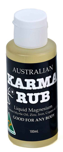 Karma Rub Liquid Magnesium 100mL Karma Naturals SuperPharmacyPlus