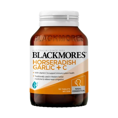 Blackmores Horseradish Garlic + C | 90 Tablets