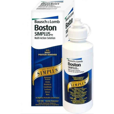 Boston Simplus Multi-Action Solution 120ml BAUSCHLOMB SuperPharmacyPlus