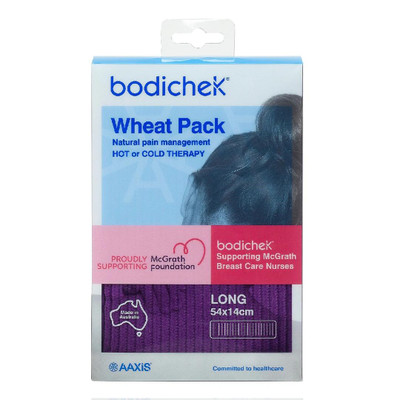 Bodichek Wheat Bag Long 54cm x 14cm - packaging