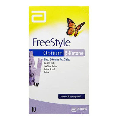 Abbott Freestyle Optium Ketone Strips 10 SuperPharmacyPlus