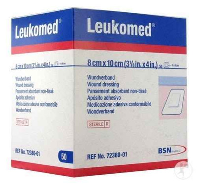 Leukomed 8cm x 10cm Single dressing BSN Medical SuperPharmacyPlus