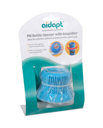Aidapt Pill Bottle Opener with Magnifier Aidapt SuperPharmacyPlus