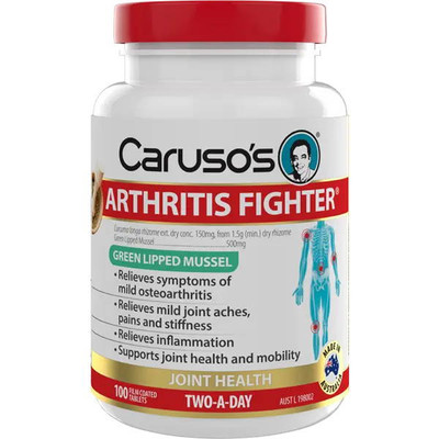 Carusos Arthritis Fighter | 100 Tablets