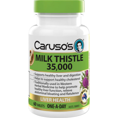 Caruso's Milk Thistle 35000 | 60 Tablets