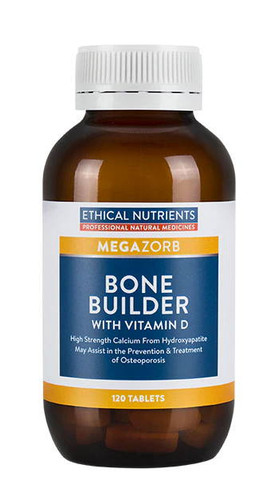 Ethical Nutrients Megazorb Bone Builder with Vitamin D 120 Tabs Ethical Nutrients SuperPharmacyPlus