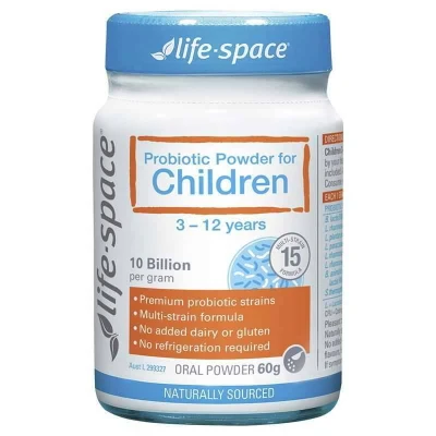 Life Space Probiotic Powder for Children 10 Billion 60g Evolution Health Pty Ltd SuperPharmacyPlus